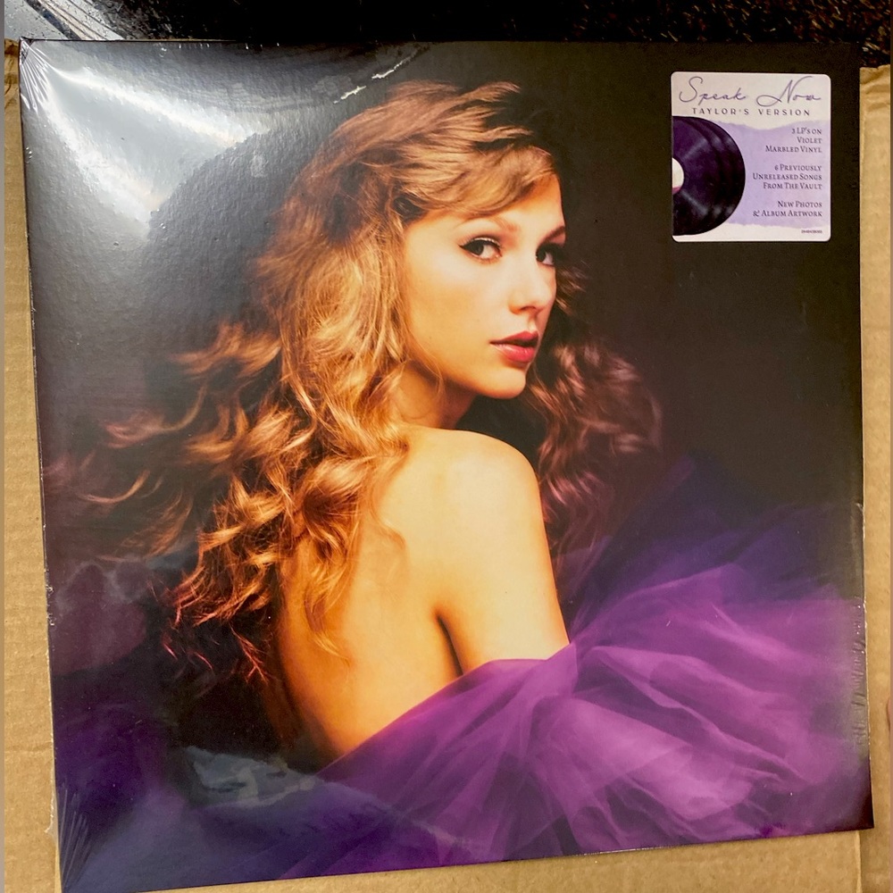 Taylor Swift Speak Now (Taylor’s Version) 3LP NEW & SEALED [Confetti included]
